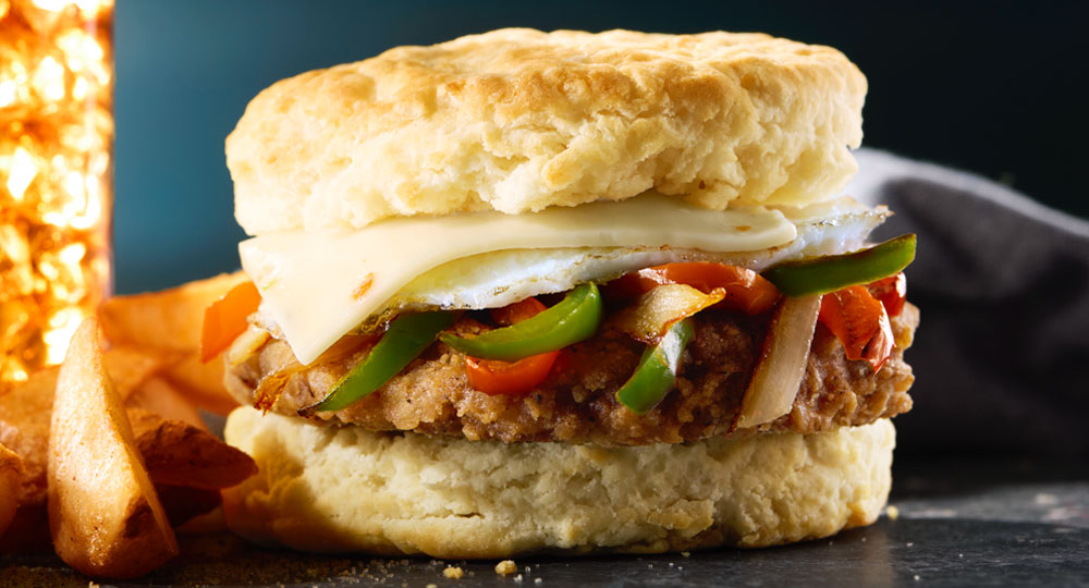 Biscuitville Southern Philly Biscuit